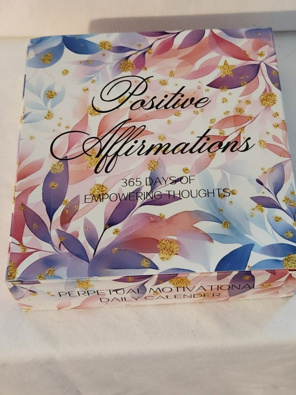 Positive Affirmations perpetual calendar NIB